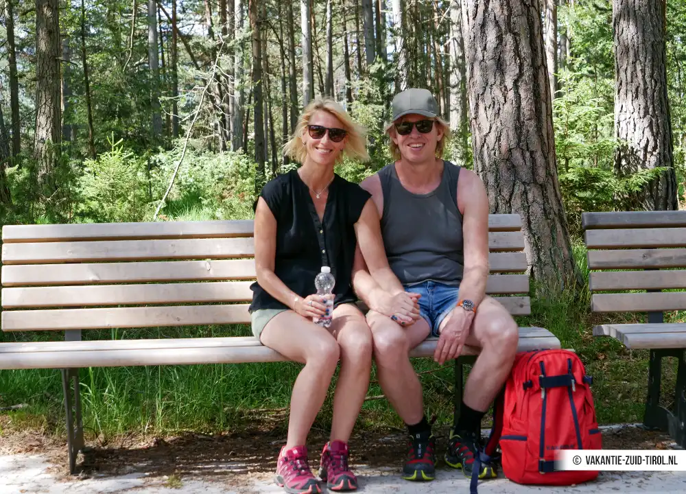 Karin en Frank in Zuid-Tirol
