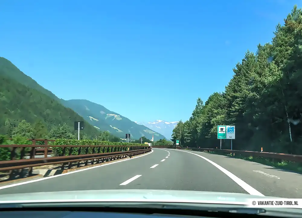 Autoweg Zuid-Tirol